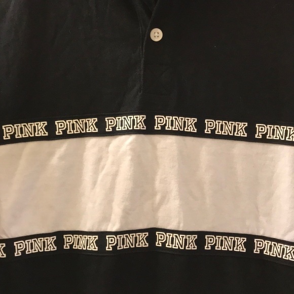 ๐ฏ % Cotton ๐ VS PINK Rugby Shirt - PINK Nation - Picture 2 of 6